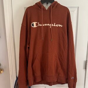 Champion Men's Brick Red Hoodie